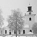 The church in Sveg during a very cold winter.