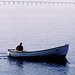The bridge over &Ouml;resund, between Malm&ouml; and K&ouml;penhamn.