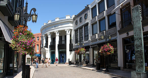 Shopping on Rodeo Drive, Los Angeles